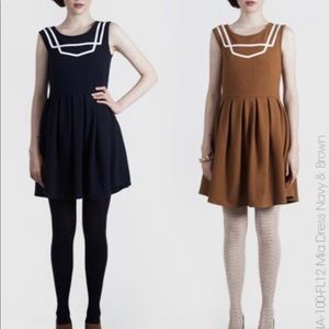Dear Creatures Mia dress brownish-orange color XS